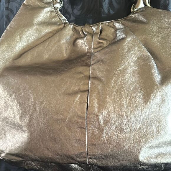 ELLIOT LUCA Metallic Bronze Shoulder Bag - Picture 10 of 16